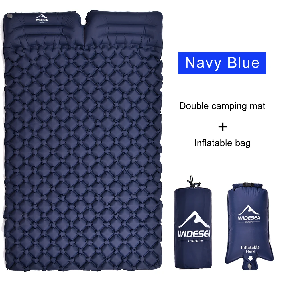 Double Inflatable Outdoor Mattress Inflatable Camping Bed Camping