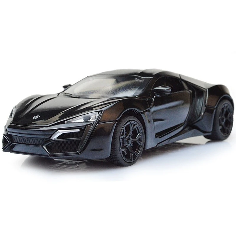 Kids Toys 1?32 Laiken Car Model Transformed Into Die-cast Alloy Vehicle Metal Supercar With Pull Back Simulation Children Toys