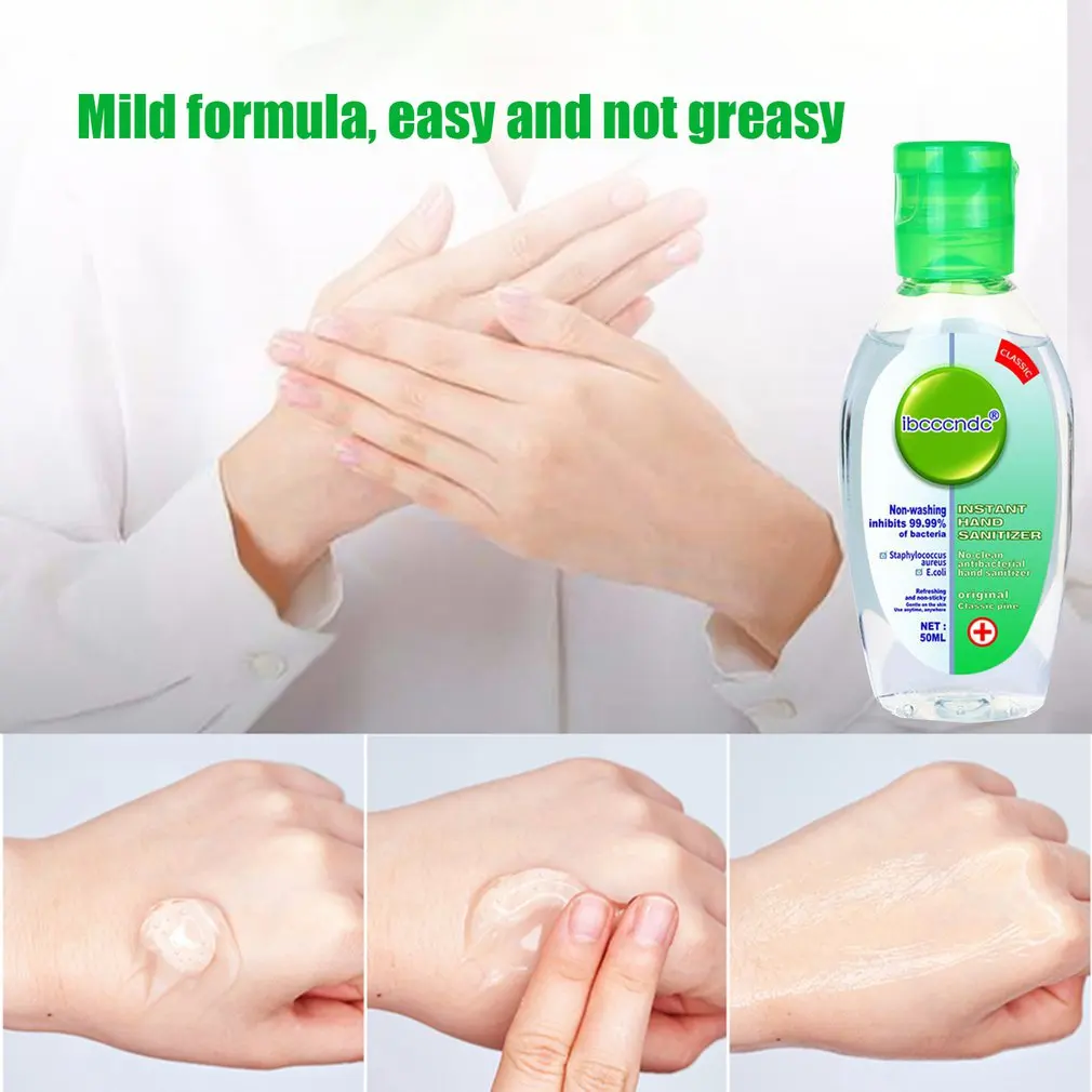 

50ml Ibcccndc Antibacterial Hand Sanitizer Disposable Hand Sanitizer Hand Gel