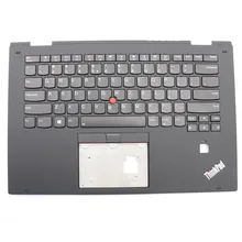 New/Orig for Thinkpad X1 Yoga 2nd 20JD 20JE 20JF 20JG Backlight Teclado Palmrest Cover Panel US English Backlit Keyboard 01HY810