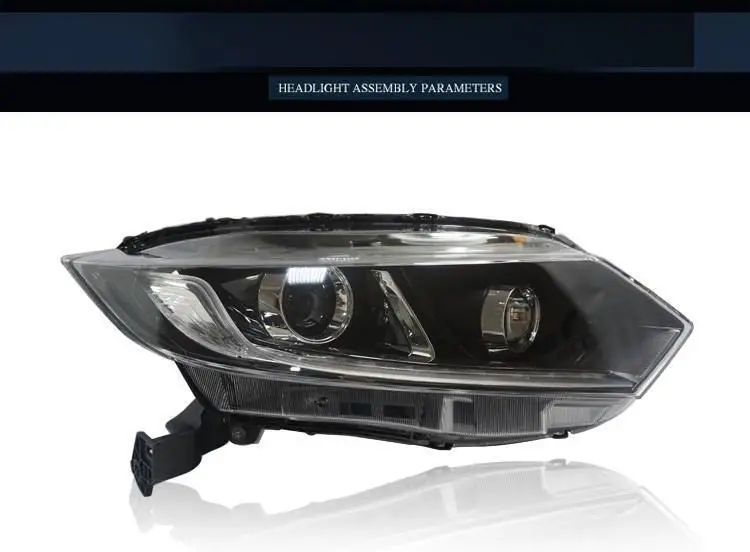 Стайлинг в сборе, запчасти Luces Para, светодиодные автомобильные фары с боковым поворотом 17 18 для Honda XR-V