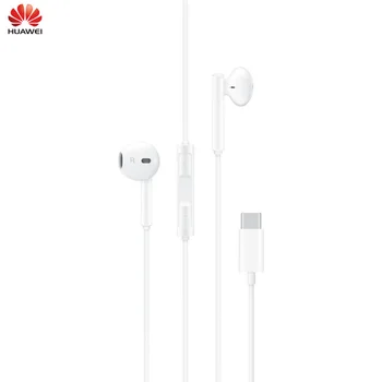 

original HUAWEI Earphone CM33 USB Type-C In Ear wired mic Volume Control Headset for huawei Mate 10 20 P20 Pro xiaomi 2s 6x Mi8