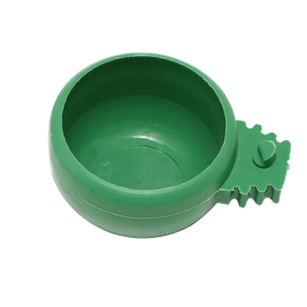 5Pcs Bird Feeding Tray Pigeon Feeding Slot Poultry Drinking Cup Bird Parrot Parrot Peony Automatic Feeder Cage Quail Feeder Bowl