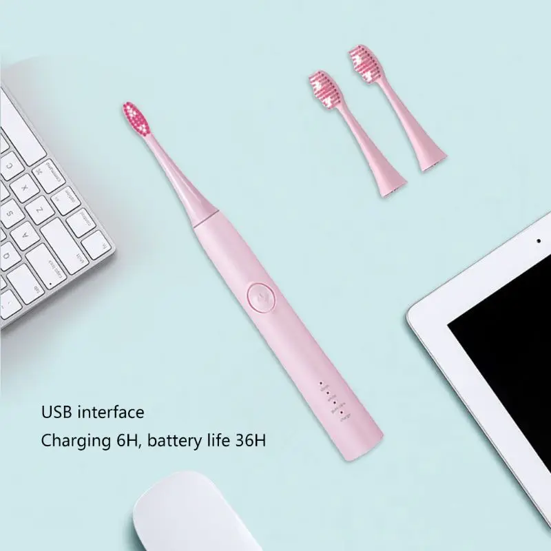 Магнитная левитация звуковая автоматическая электрическая зубная щетка USB перезаряжаемая умная