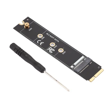 

SSD Adapter Card M2 SATA - for MACBOOK 2012 Solid-State Hard Disk Riser Card A1465 A1466 MD223 MD224 MD231 MD232