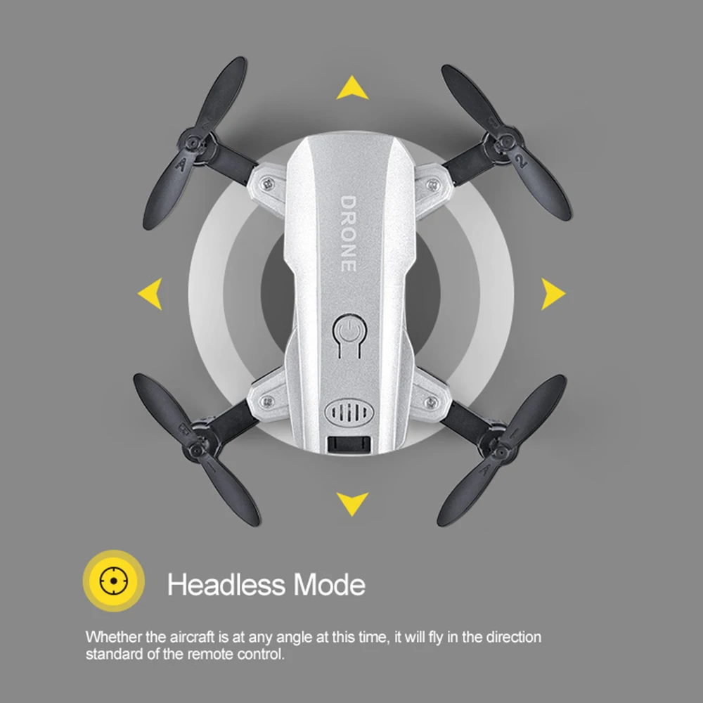 Super Mini Drone Camera HD 1080P Wifi FPV Dron Foldable Altitude Hold 3D roll RC Helicopter Selfie Drones Xmas gift for boy