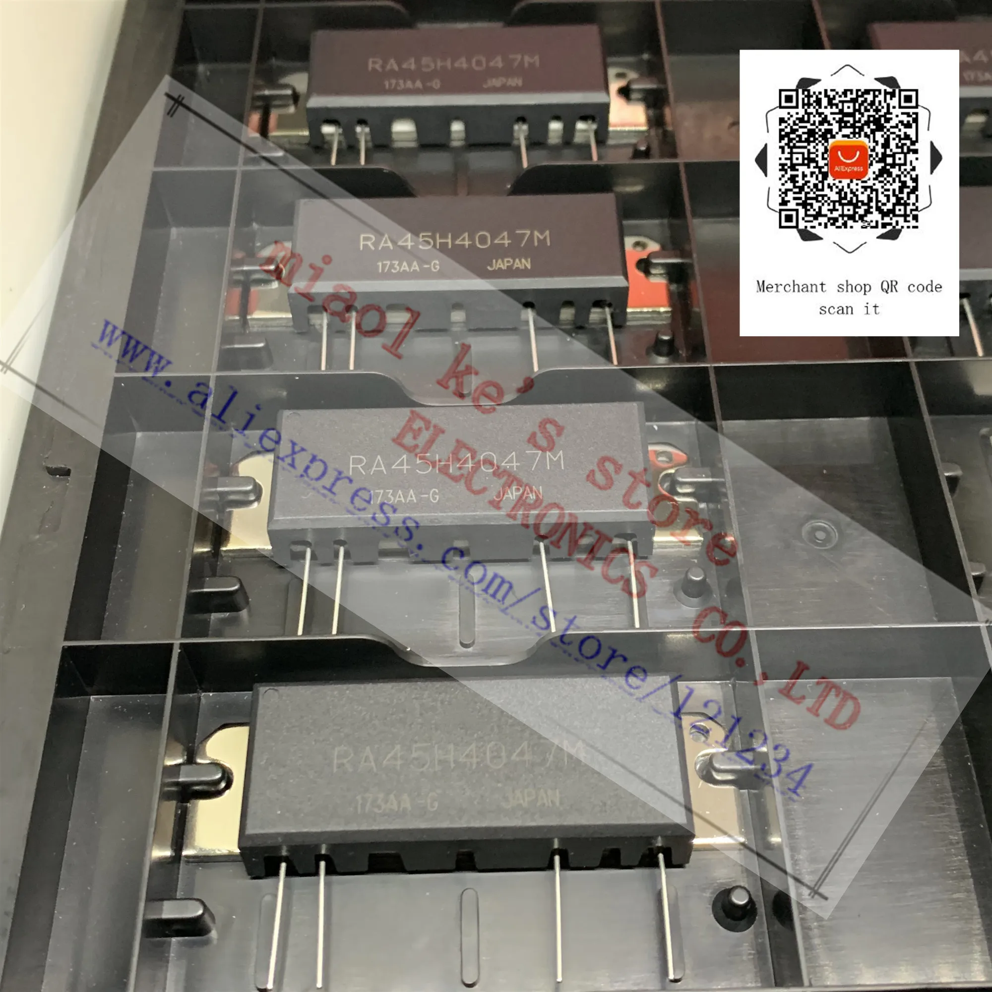 100% Новый оригинальный: RA45H4047M RA45H4047M-101 посылка Код: H2S - 400-470 МГц 45 Вт 12 5 V 3-я