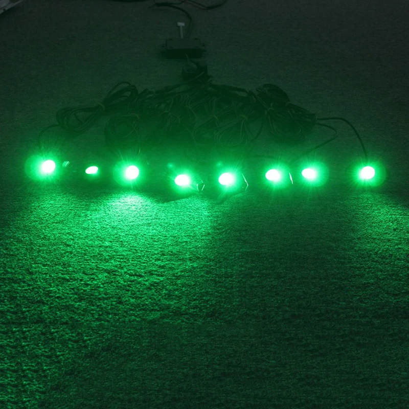 8 Pods/комплект RGB светодиодные горные фонари Bluetooth управление многоцветный неоновый светодиодный фонарь комплект для джип грузовик автомобиль ATV внедорожник автомобиль Лодка окружающий