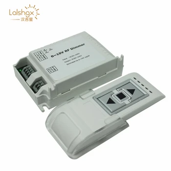 

AC110V- 220V High Voltage LED RF Dimmer DM015 1 Channel 0-10V 1CH Trailing Edge Dimming 3 Key with Remote LED RF Dimmer Control