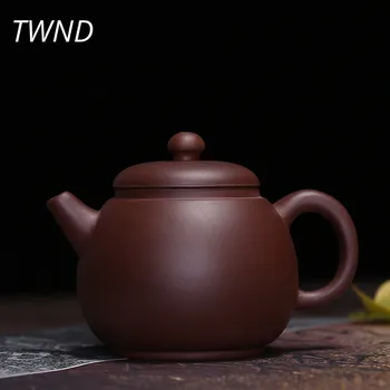 

200CC yixing teapot purple clay tea pot kung fu kettle zisha drinkware suit Tie Guanyin Puer Dahongpao 16.4