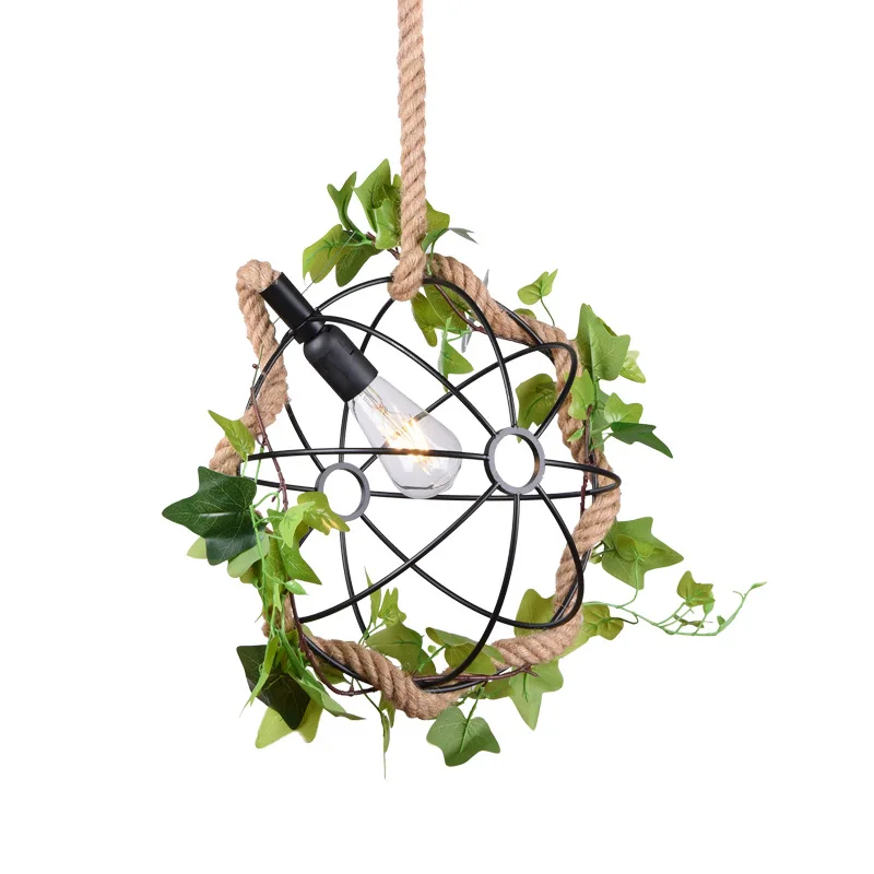 

Creative Personality Modern Simple Plant Hanging Lights Simulation Green Plant Restaurant Coffee Shop Clothing Shop Chandelier