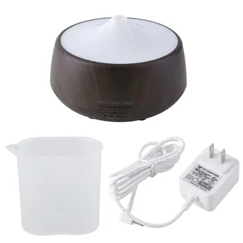 

Ultrasonic Essential Oil Diffuser 300ml Air Humidifier Aroma Cool Mist Therapy Purifier Wood Grain Aromatherapy Machine