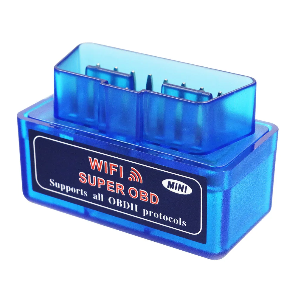 Сканер ELM327 OBD2 диагностический прибор Bluetooth V2.1 / Wifi V1.5 obd 2 работает на iOS Android Windows с