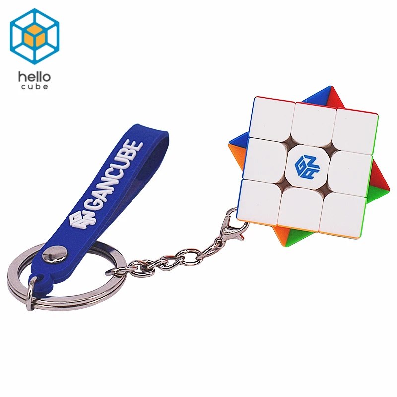 

HelloCube 2020 GAN 330 Keychain Magic cube Gan 330 3x3x3 magic cube toy GAN 330 neo cube