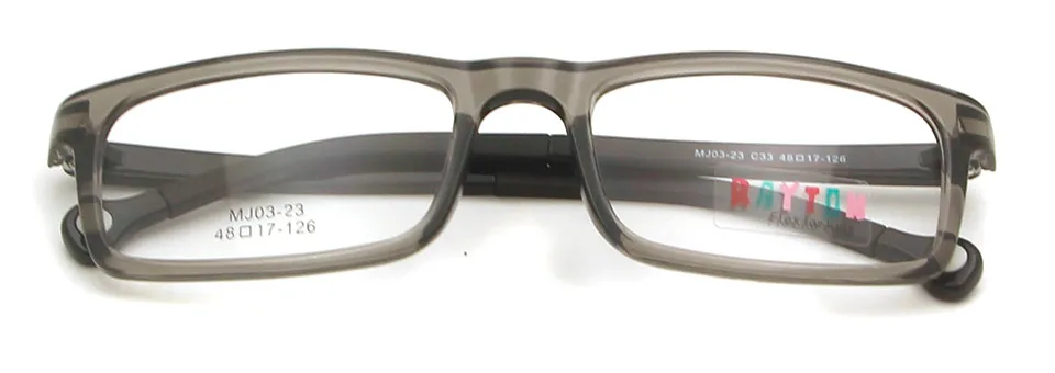 Память титана Tr90 Дети оптические очки ультра-легкие близорукость очки Квадратные мальчики девочки детские очки с гибкой оправой - Цвет оправы: child glass gray