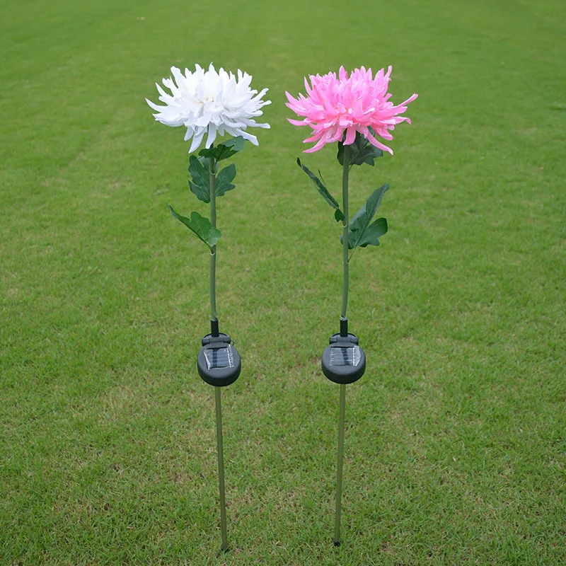 

OEM Customizable Solar Chrysanthemum Festive Lantern Outdoor LED Simulation Festive Lantern Courtyard Decoration Lawn Lamp Inser