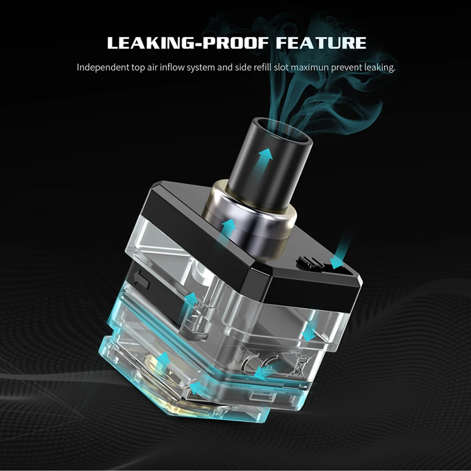 Original Smoant Pasito II 80W vape kit with 2500mAh battery 6ml Cartridge 510 Connector 0.96inch Screen Mod VS Smonat Pasito Kit (13)