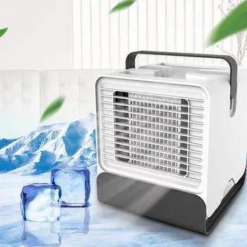 

Air Cooler Fan Air Conditioner Humidifier Cooling Fan Mini Usb Portable Desk Table Mini Air Cooler Negative Ion Fan