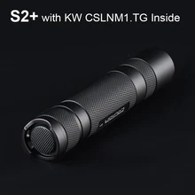 Convoy S2 Plus mit KW CSLNM1.TG Led Taschenlampe Flash-Licht 18650 Leistungsstarke Linterna Lange Palette Camping Tragbare Laterne