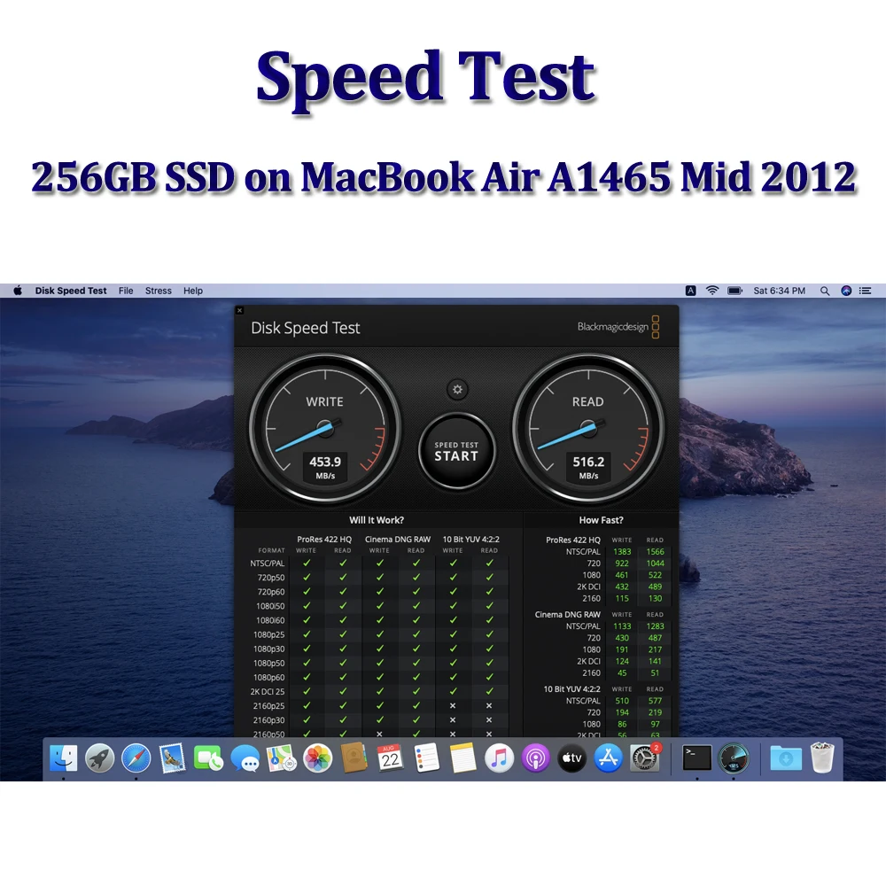 256GB SSD For Mid2012 Macbook Air A1466 A1465 Solid State Drive Mac Air 256G Hard Disk Drive HD HDD
