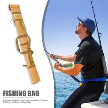 Прочная Рыболовная Сумка, Классическая тонкая полиэфирная уличная рыболовная приманка, колесная удочка, сумка для хранения для речных озёр, водоёмов, инструментов