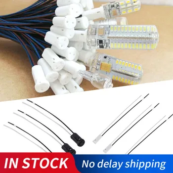 

10Pcs G4 Lamp Holder For G4 Ceiling Light Halogen Lamp LED Bulbs Halogen Lamp Light Base With Cable Lighting Accessory