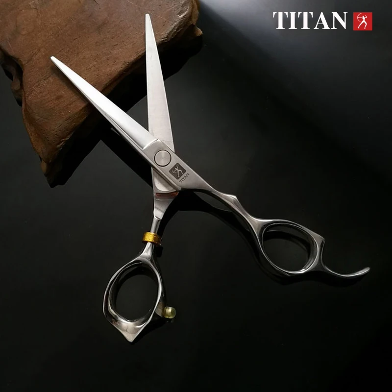 TITAN barber shears salon scissors barber hair cutting 440c  hairdressing sets scissors ножницы парикмахерские