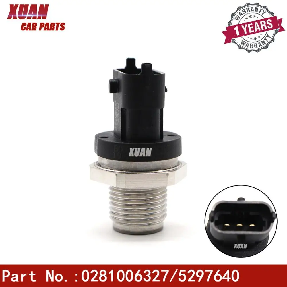Xuan высокое качество топлива Rail датчик давления 0281006327 0281006112 0281002937 для Ddodge Rram 2500 3500 4500 5500 2007-2012