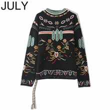 ##Special Price New autumn winter three-dimensional retro embroidery sweater female national style loose half-high collar sweater lace sweater ##Special Price New autumn winter three-dimensional retro embroidery sweater female national style loose half-high collar sweater lace sweater
