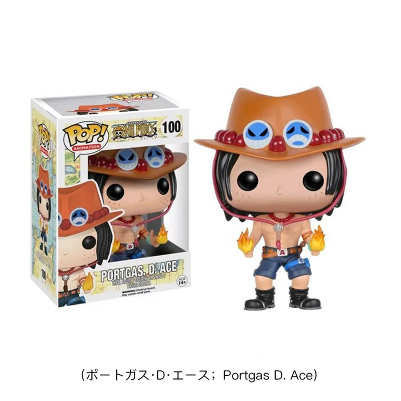 Экшн фигурки FUNKO POP One piece MONKEY.D.luffy Portgas.D.ACE TRAFALGAR.LAW Тони Чоппер из коллекции игрушки