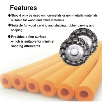 

Cutting Saw Blade High Speed Steel Electrical Accessories Polishing Set Hex Cutter Head Root Carving Cutting Disk