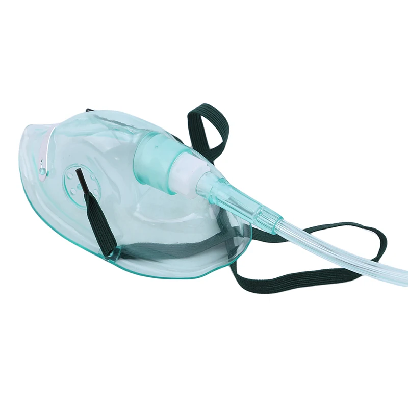 

1set Portable Medical Oxygen Mask Disposable Concentration Nebulizer Inhaler Conduction Adult Children Oxygen Mask