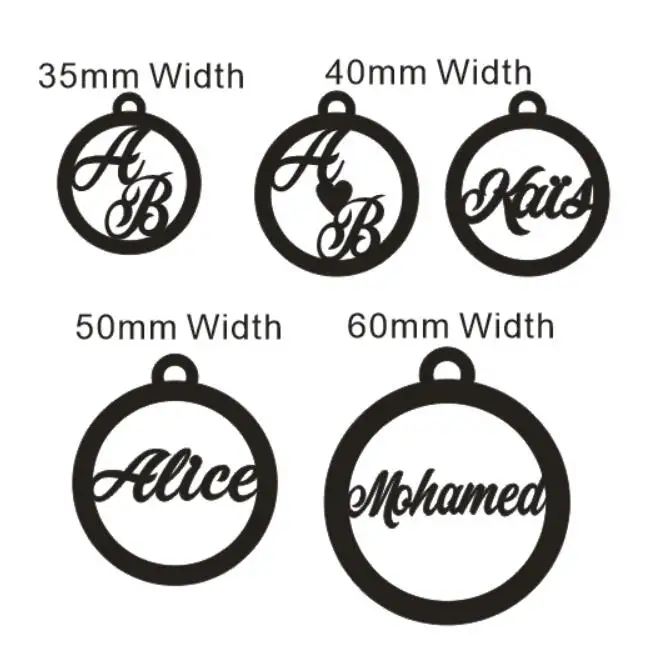 Personalized Acylic Gold Mirror Tags For Wedding Favors Baby Shower Round Table Decoration Tag For Engagement  Anniversary (3)