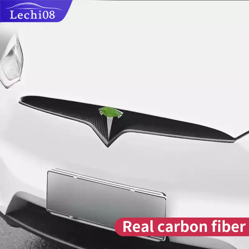 Гриль Накладка для модели tesla модель x карбон/аксессуары tesla x tesla модель X дверь/углеродное волокно внешний tesla автомобильные аксессуары