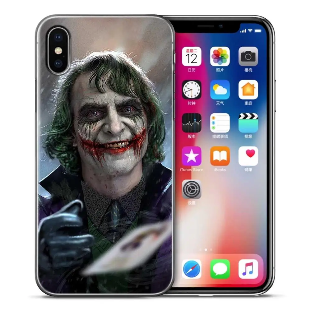 Для fundas iPhone 11 чехол Joker для iPhone X чехол для coque iPhone XR чехол 5 5S SE 6 7 8 Plus XS 11 Pro Max чехол - Цвет: 14