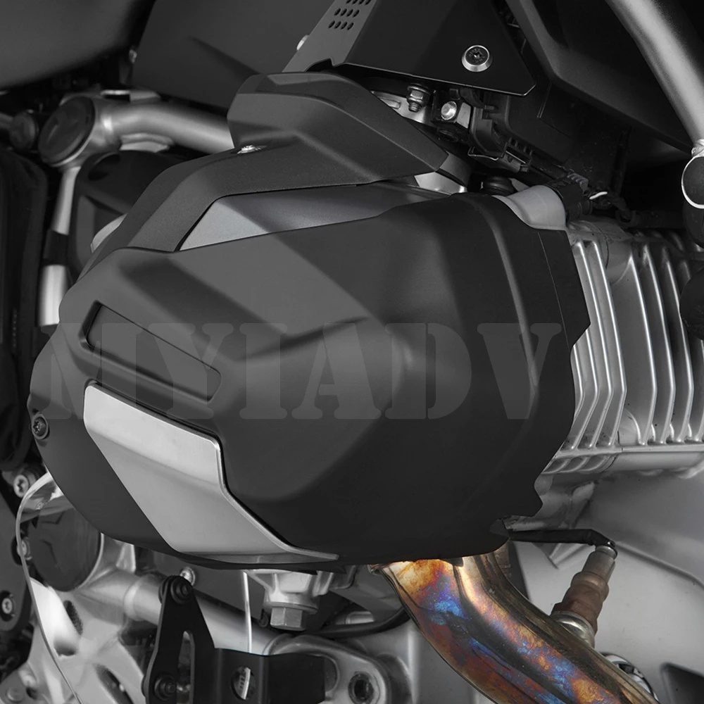 Motorrad Motor Schutzbügel - Für BMW R1250 GS/ADV/R/RS/RT - Alu Silber/Schwarz