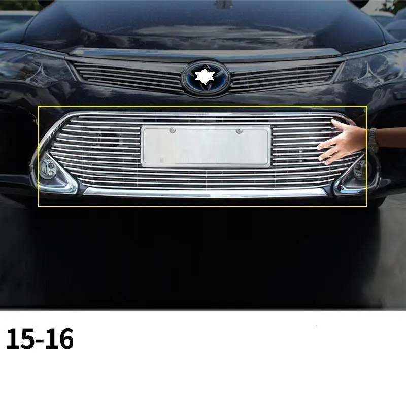 Auto Upgraded Automobile Modified Decorative Exterior Styling Mouldings Car Acessories Racing Grill