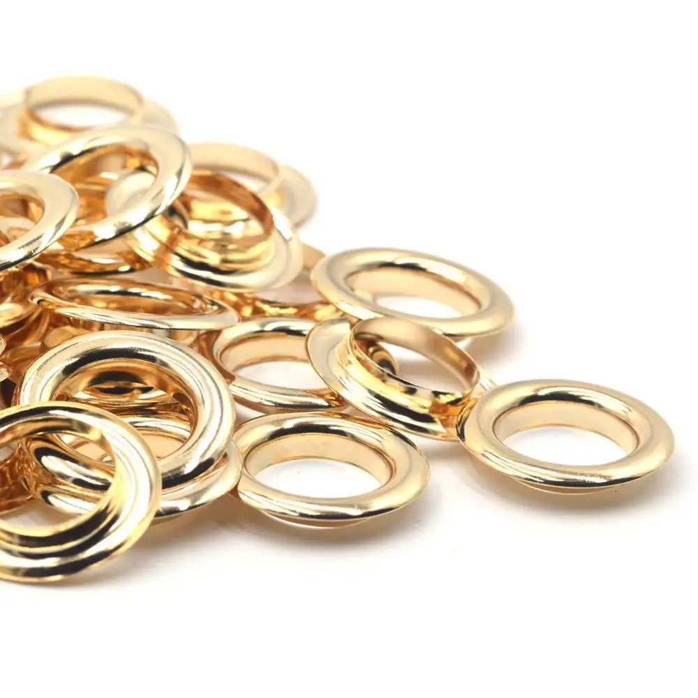 Pure brass material big size grommet eyelet 10sets 20mm with washer fit leather DIY craft shoes belt cap KALASO