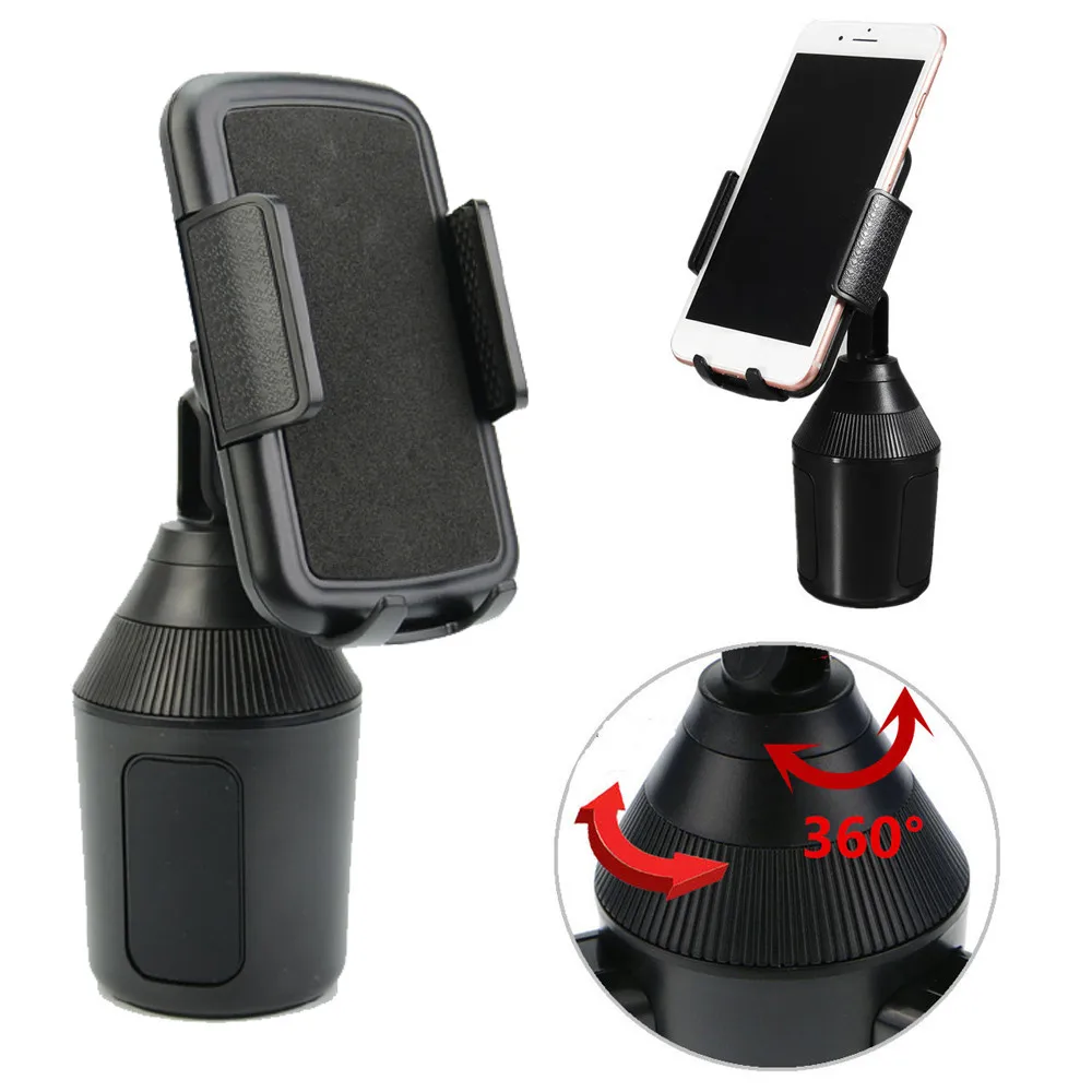 

Universal Adjustable phone holders Cup Holder Car Mount For Cell Phones Support Smartphone Voiture Telefoonhouder Auto phone