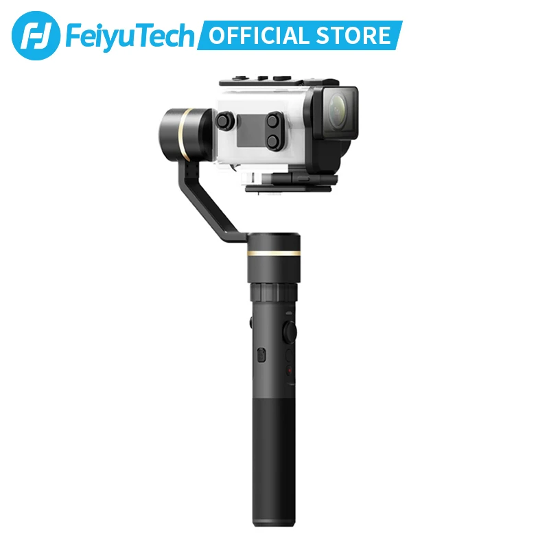 FeiyuTech G5GS Action Camera Gimbal Splash Proof  Handle Stabilizer Unlimited Tilting Angle for Sony X3000 X3000R AS50 AS50R