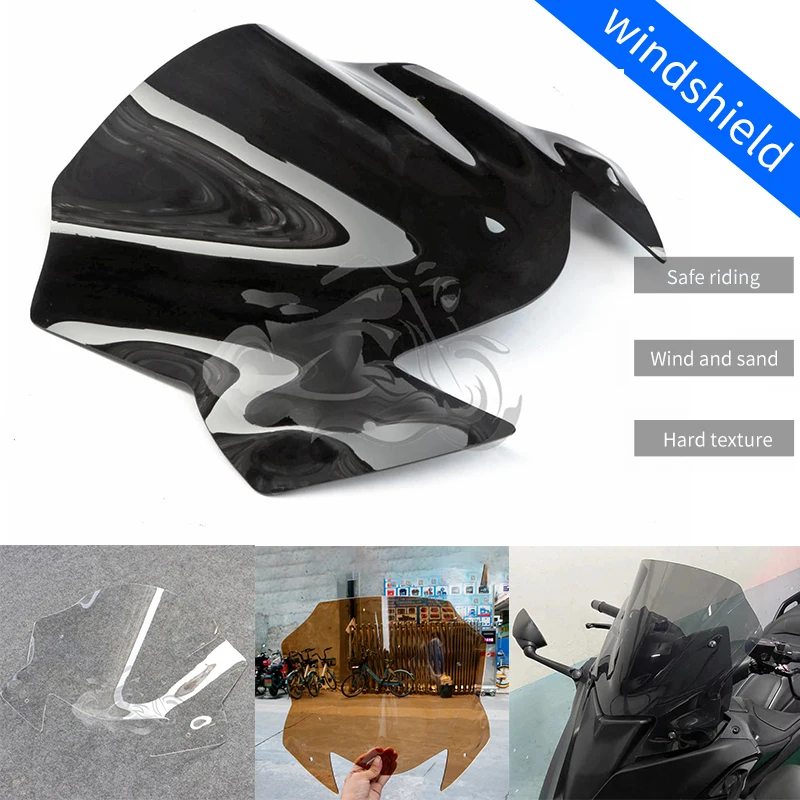 Parabrezza Per Yamaha TMAX 530/560 2017-2021 - Acrilico, Protezione Dal Vento - Foto 14