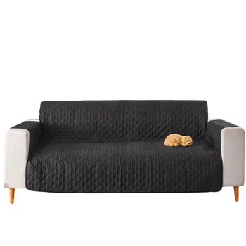 

Sofa Cover for Living Room Wear-resistant One Piece Slipcovers Furniture Protector Sofa Mat Grey Khaki Couch Covers 1/2/3 Seater