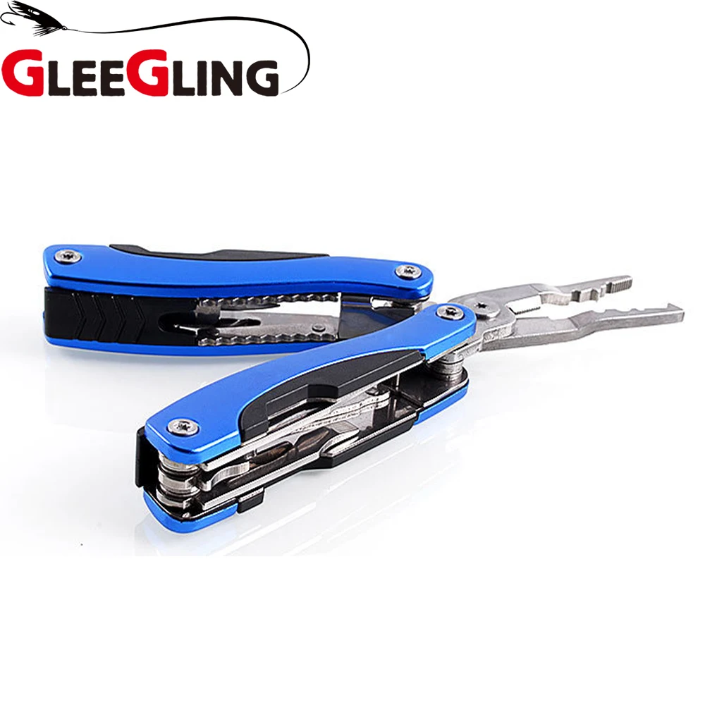 

GLEEGLING Foldable Fishing Scissors Pliers 16.8x7cm Lure Bait Fishing Line Cutter Hook Remover Tackle Tool Kits Fishing Leash