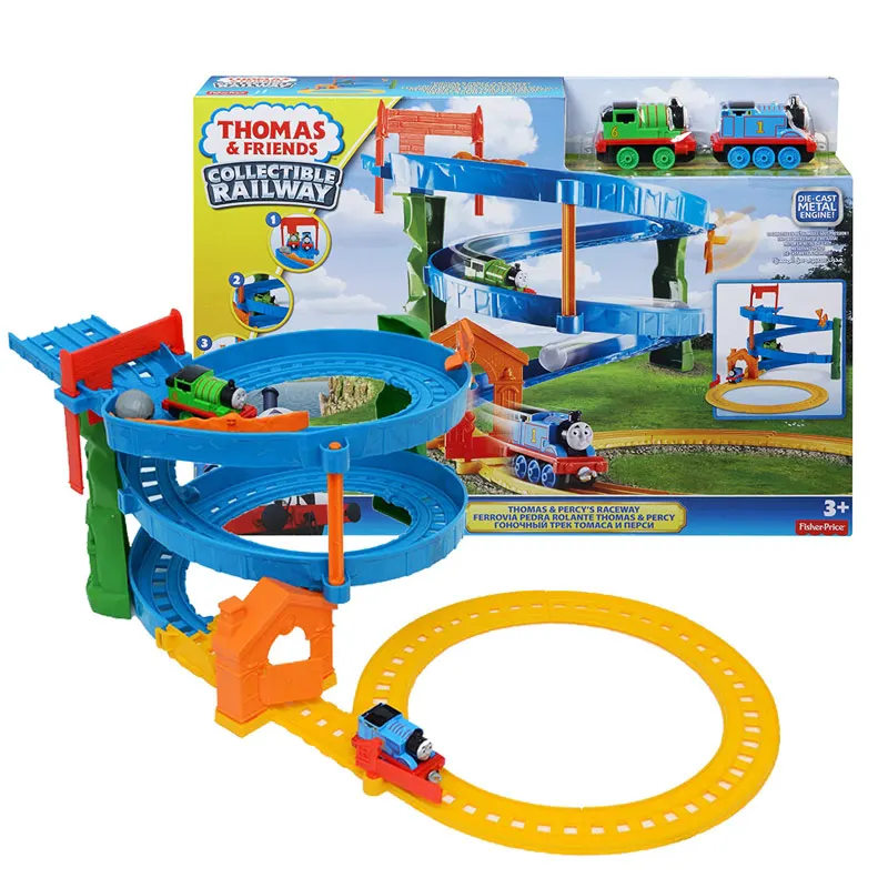 Fisher and price Thomas the train Percy collectibles railway train set