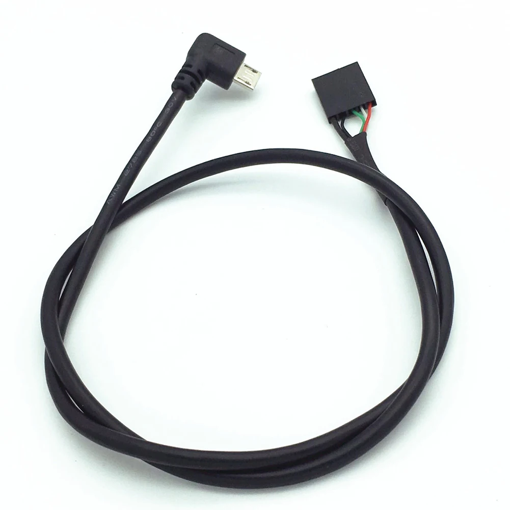 PCB Micro USB папа Pc материнская плата линия к 5Pin гнезду 50 см аксессуар прочный адаптер