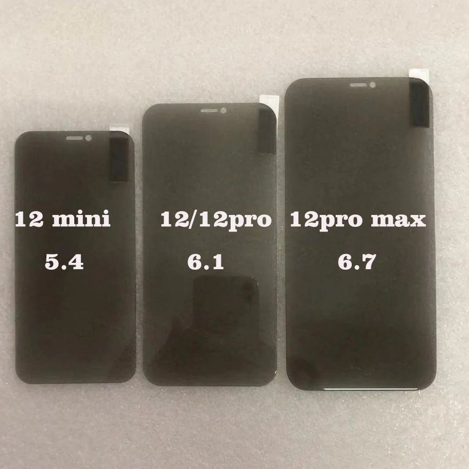 10Pcs/Lot Anti Spy Tempered Glass For iPhone 14 11 12 13 Pro X XSMAX XR 6 7 8 Full Cover Private Screen Protector Privacy Glass