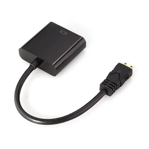 Промо-акция! Мини-переключатель HDMI VGA кабель, без аудиоинтерфейса