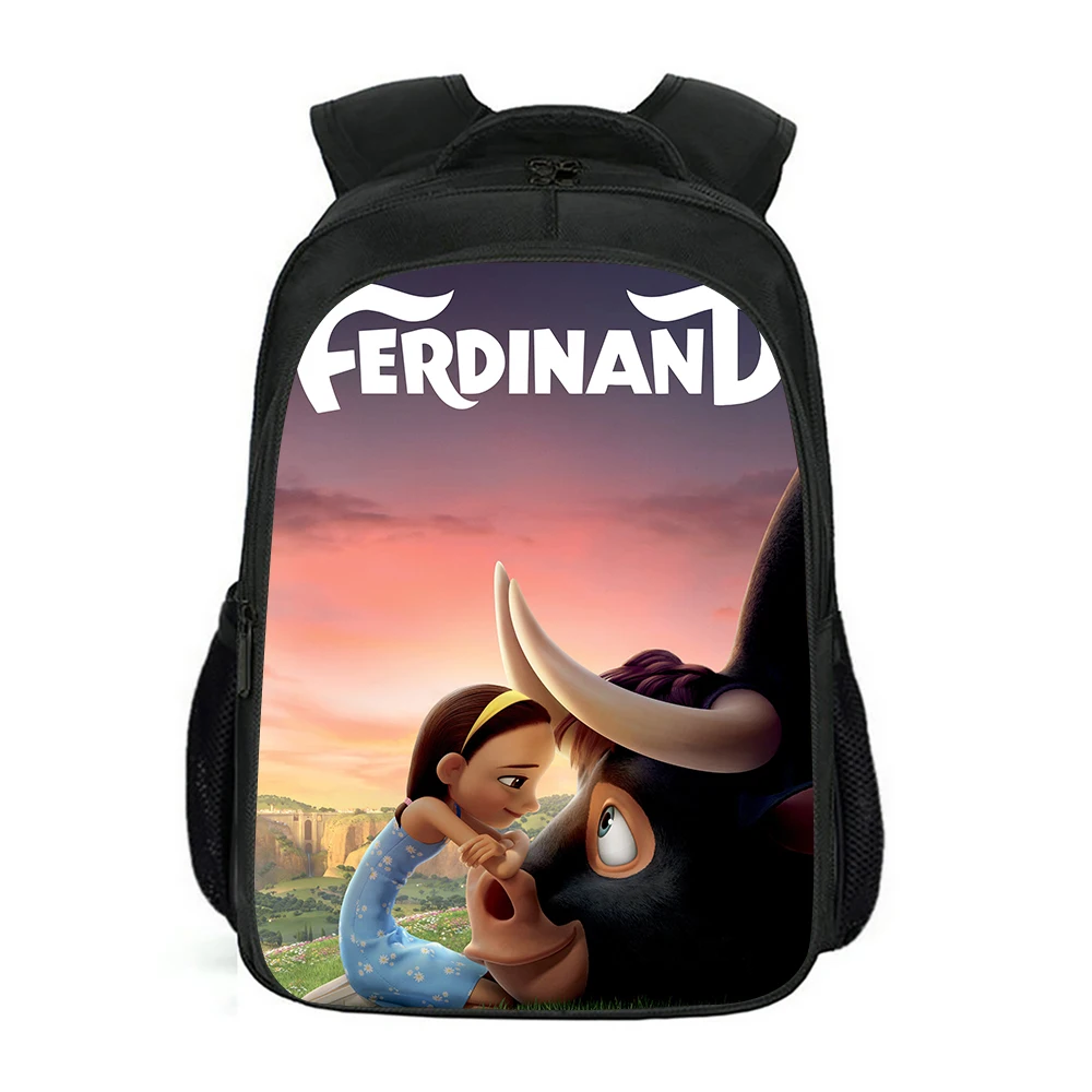 

Upgraded Versio Double Layer Backpack Fredinand Pattern Kids Backpack Mochila Infantil Ralph School Bag Cute Children's Backpack