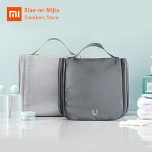 Xiaomi mijia JotunJudy косметический портативный мешок Дорожная сумка для хранения макияжа прочная деловая большая емкость сумка для мытья крючка умный дом