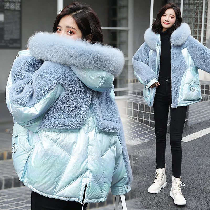 

Cotton-padded Clothes/Cotton Coat Warm Mid-length Long Sleeve Elegant Versatile 2019 Winter Slimming